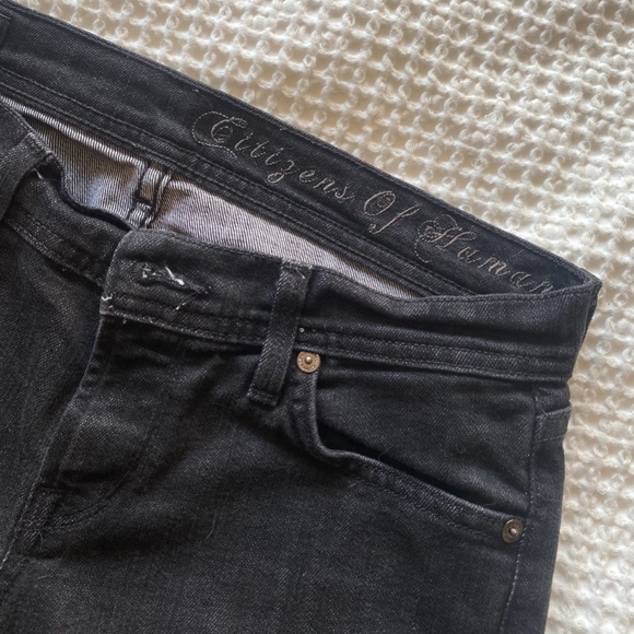 Citizens of Humanity Avedon Black Skinny Jeans - Picture 4 of 7